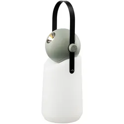 LED-Lampe Guidelight Weltevree Leuchtenkörper matt weiß mehrfarbig, Designer Floris Schoonderbeek, 34 cm
