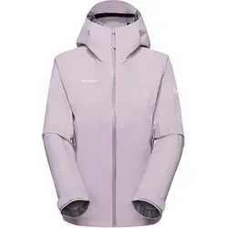 MAMMUT Damen Funktionsjacke Crag HS Hooded Jacket Women, Größe XL in Silber Silber