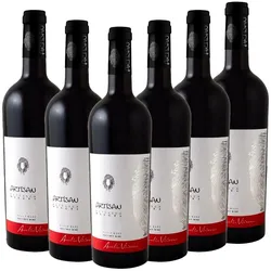 Domeniile Sahateni ARTISAN Schwarze Mädchentraube (Feteasca Neagra) DOC - 6er Karton