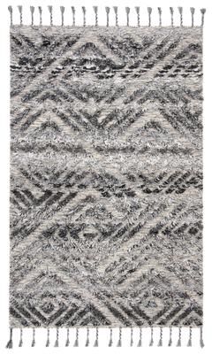 SAFAVIEH Hand-Knotted Casablanca Shag Biggi Tribal Wool Rug