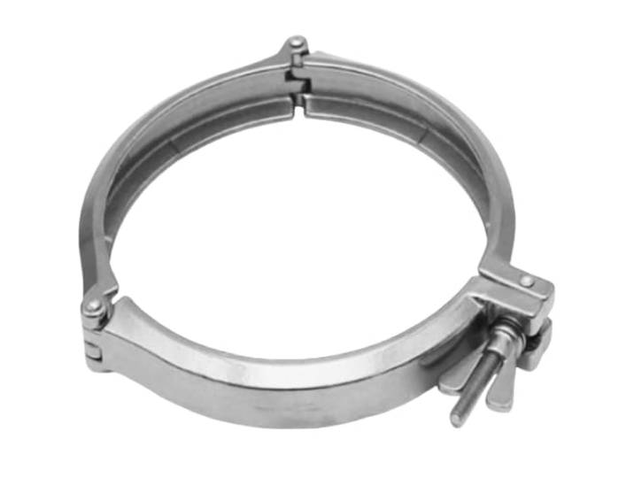 Robuste Tri-Clamp-Rohrschelle – ISO-KFNW-63-200, Edelstahl 304, 1 Stück(KF-100)