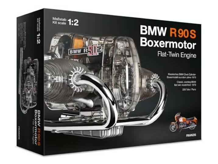 Franzis BMW R90S Flat-Twin Engine Kit
