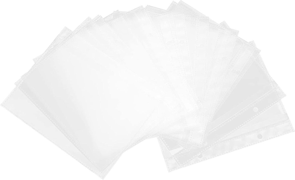 20 stuks Fotohoesjes Album - Navulpagina Beschermhoezen - Transparant