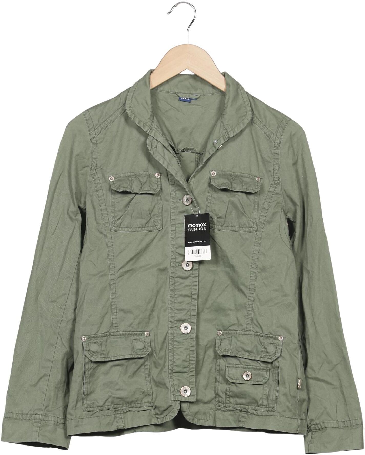 Cecil Damen Jacke, Grün, Gr. S, Baumwolle - Second Hand