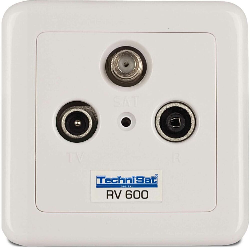 TechniSat SAT-Durchgangsdose RV600-10 (0000/3180)