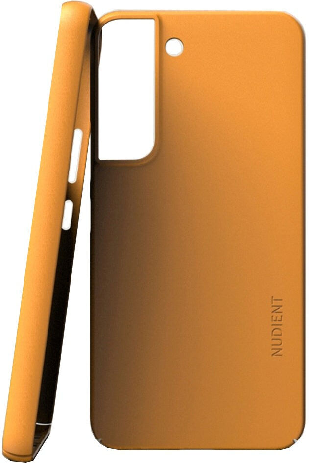 Nudient Thin Case V3 Samsung Galaxy S22+ (Plus) Bagside Cover - Saffron yellow