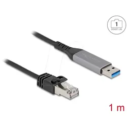 DELOCK 60755 - Netzwerkadapter, Kabel, USB Typ A, Gigabit Ethernet, 1 m