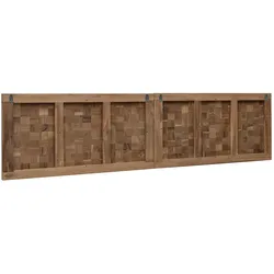 vidaXL, Bett Zubehör, Bauernhaus Kopfteil (55 x 3.50 x 180 cm)