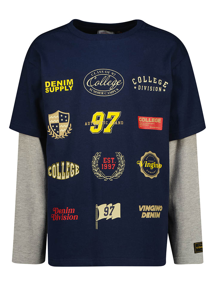Vingino Longsleeve in Dunkelblau - 152