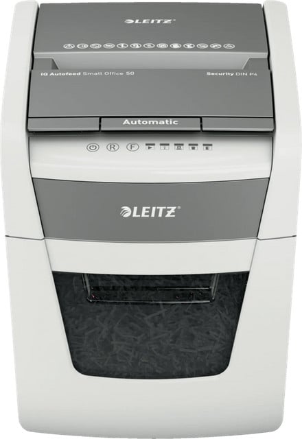 Leitz IQ Small Office Auto+ 50 Papiervernietiger P4