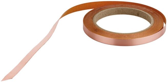 Rouleau de ruban de cuivre 0,08x10mm rouleau de 50m ; Roll (1913944)