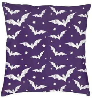 Inspired Living Pastel Goth Pillow Cover Pink & Black Bat Halloween Throw Pillow Cover 45x45cm 13 60x60cm