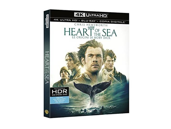 Heart Of The Sea Le Origini Di Moby Dick (4K+Br+Copia Digitale)
