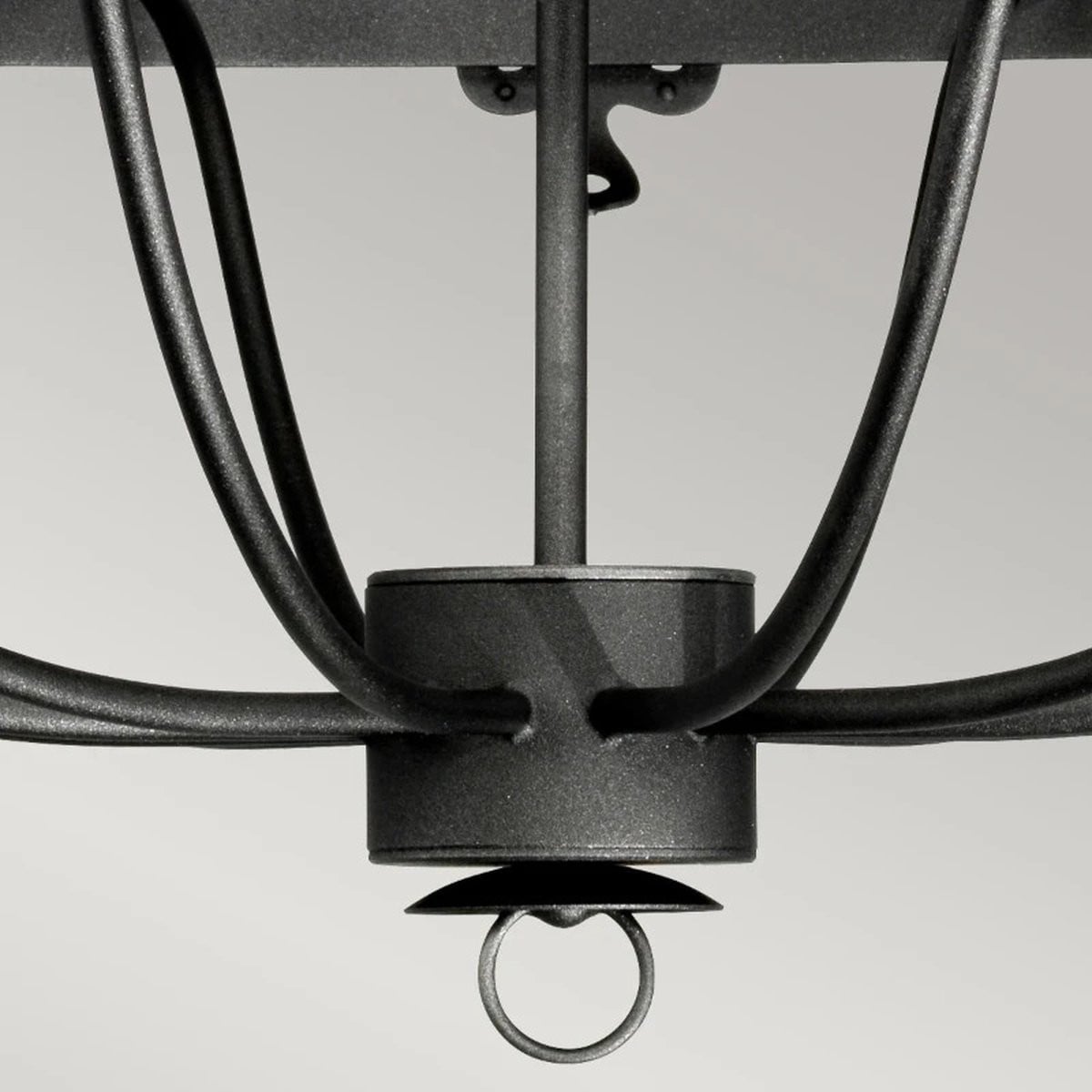 Elstead Lighting LED Kroonluchter - Grijs - 12x E14 - Dimbaar