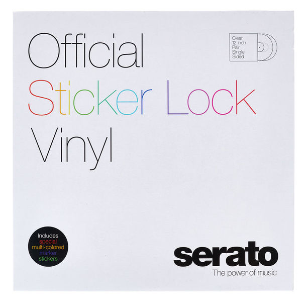 Serato 12" Sticker Lock Control Vinyl