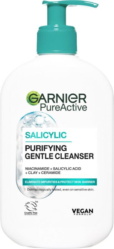 Garnier Pure Active Salicylic moisturising cleansing gel to treat skin imperfections 250 ml