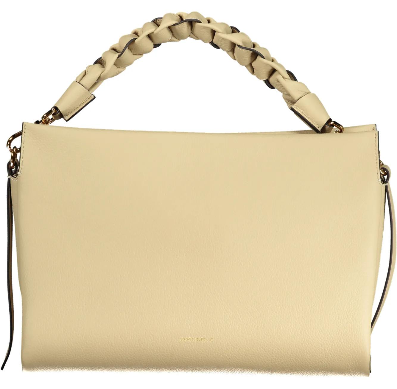Coccinelle Boheme Medium Handtasche Leder beige Natural