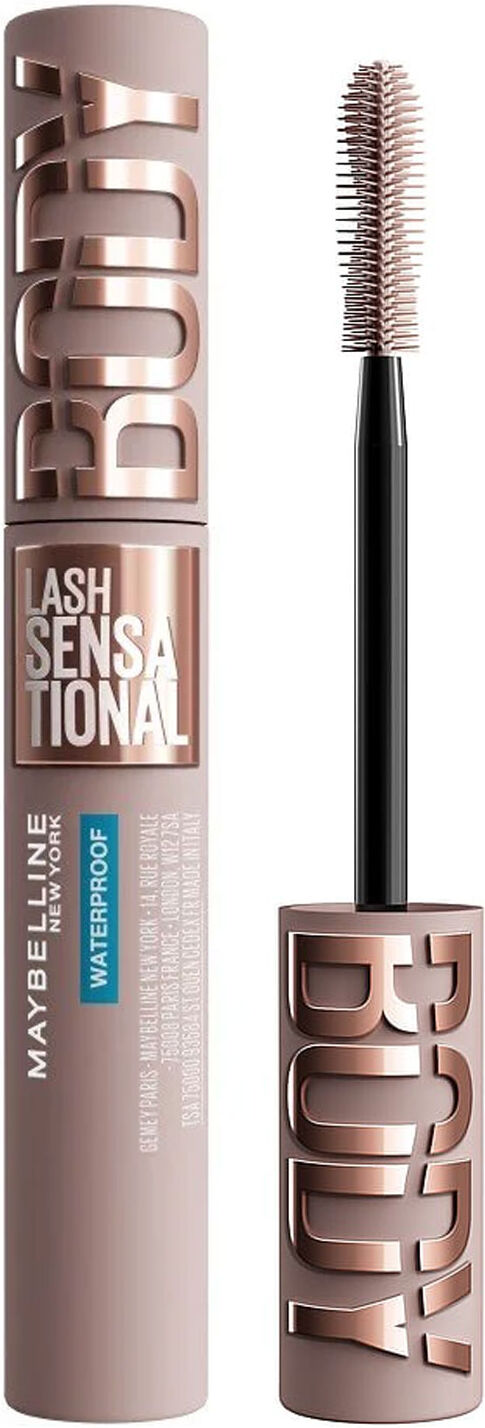 MAYBELLINE Lash Sensational Body Waterproof Mascara Black 8.4ml