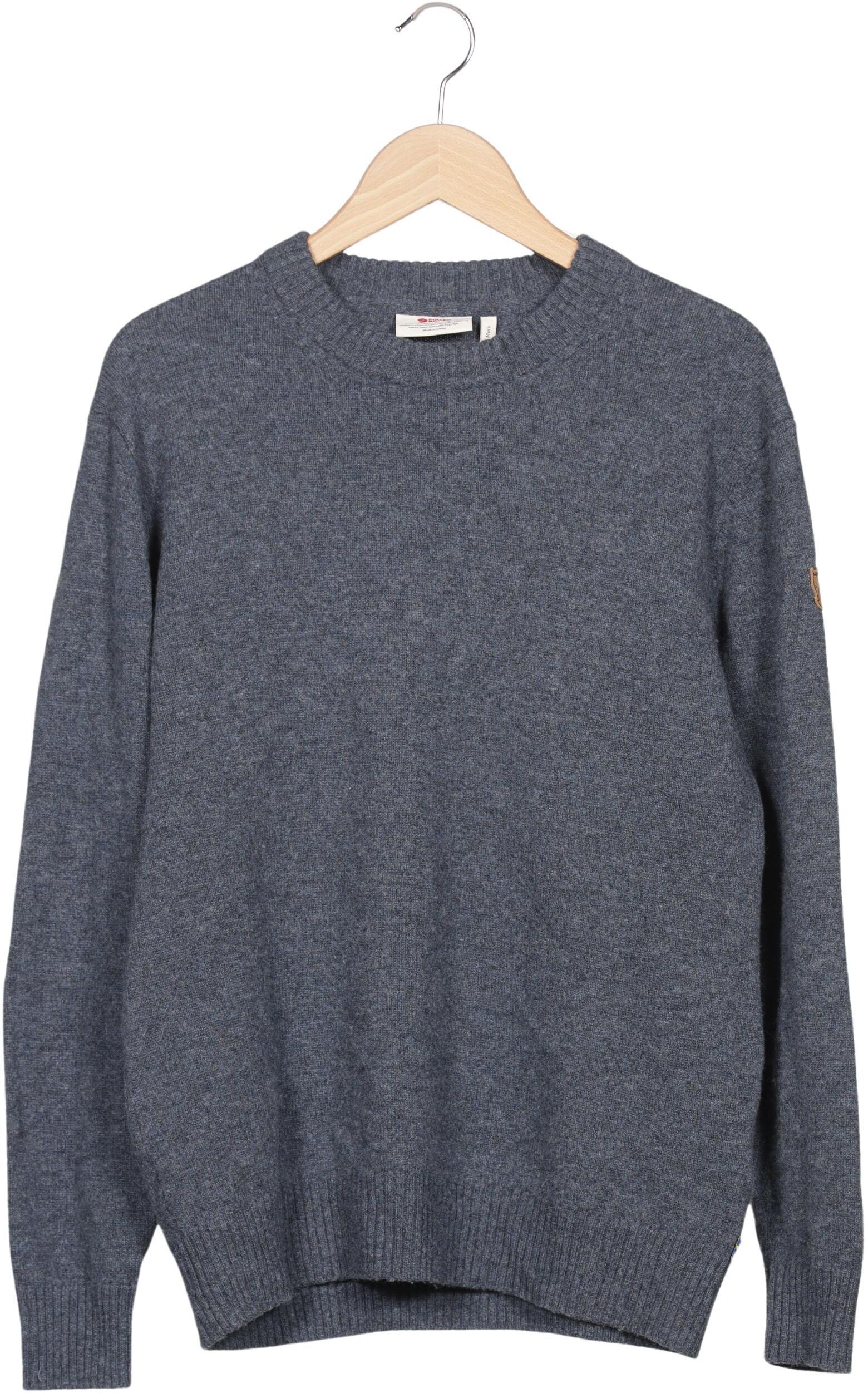 Fjällräven Herren Pullover, Blau, Gr. L, Wolle - Second Hand