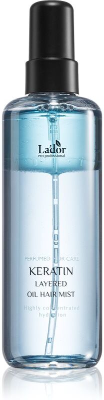 La'dor Keratin Layered Oil Hair Mist huile en brume hydratante bi-phasée à la kératine 130 ml