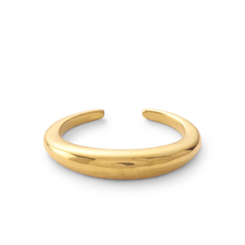 Wasserfester, verstellbarer Ring für Damen, Damen, size: regular, Gelb, by Lands' End