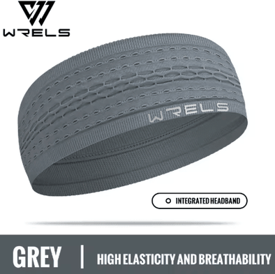 Inspire Picks Unisex Non Slip Sports Headband Moisture Wicking Workout Sweatband For Running Cycling And Yoga gray