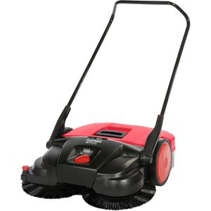 Starmix Kehrmaschine haaga 677 Plus, Akku & manuell, 77 cm Kehrbreite, Flächenleistung 3200 m²/h