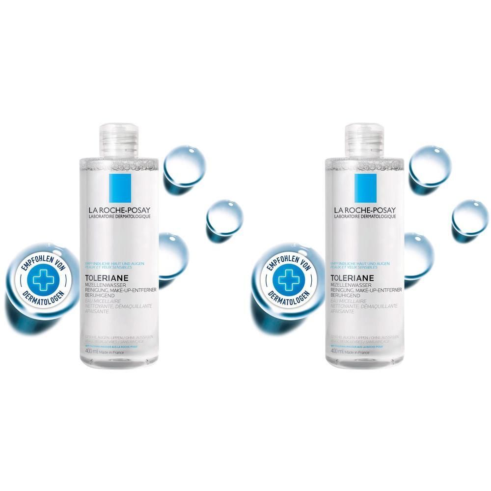 Roche-Posay Mizellen Reinigungsfluid empf.Haut x2 2x400 ml Flüssigkeit