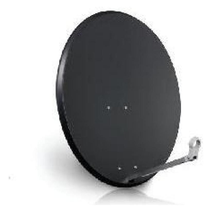 Estar Sat antena, anthracite Pilkas (Parabolantenne, DVB-S / -S2) (ASC-700P-J)