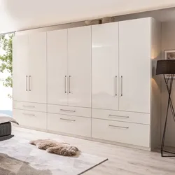 Boegner Kleiderschrank Basic 330 x 244 cm Dekor Weiß