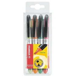 Stabilo 4er-Pack Textmarker »Navigator®« gelb