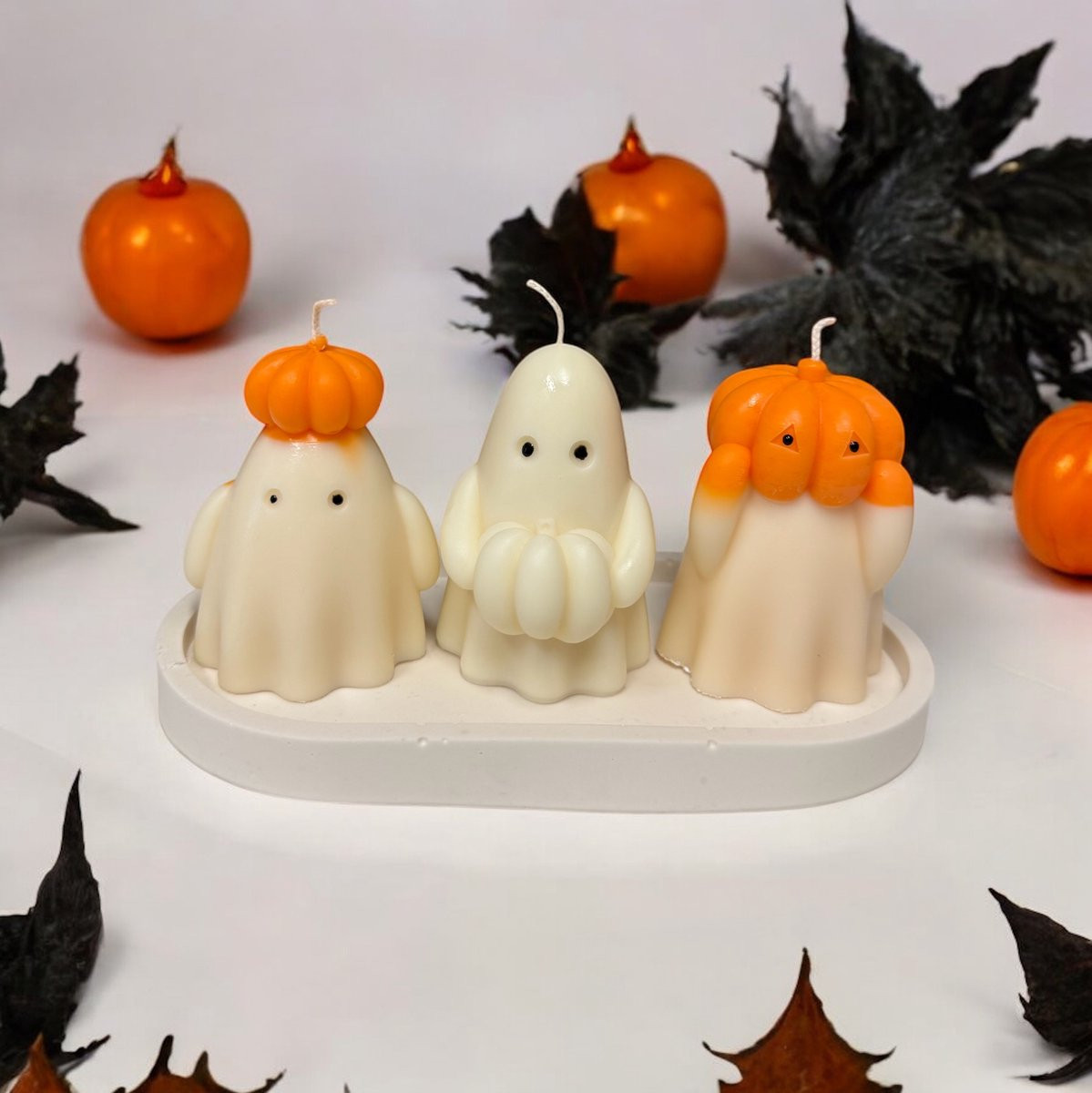 Gente Collection Halloween en Thanksgiving decoratie kaarsen voor herfst en herfstdecoratie