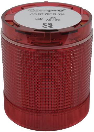 ComPro Signalsäulenelement CO ST 70 RL 024 6F CO ST 70 LED Rot 1St.