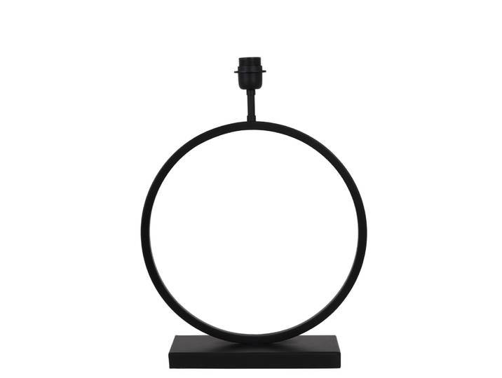 Lampadaire noir métal 40x12,5x54cm