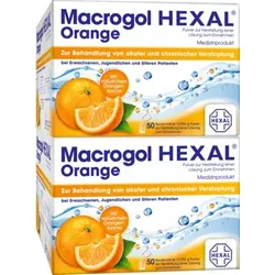 Macrogol HEXAL Orange 100 St Beutel