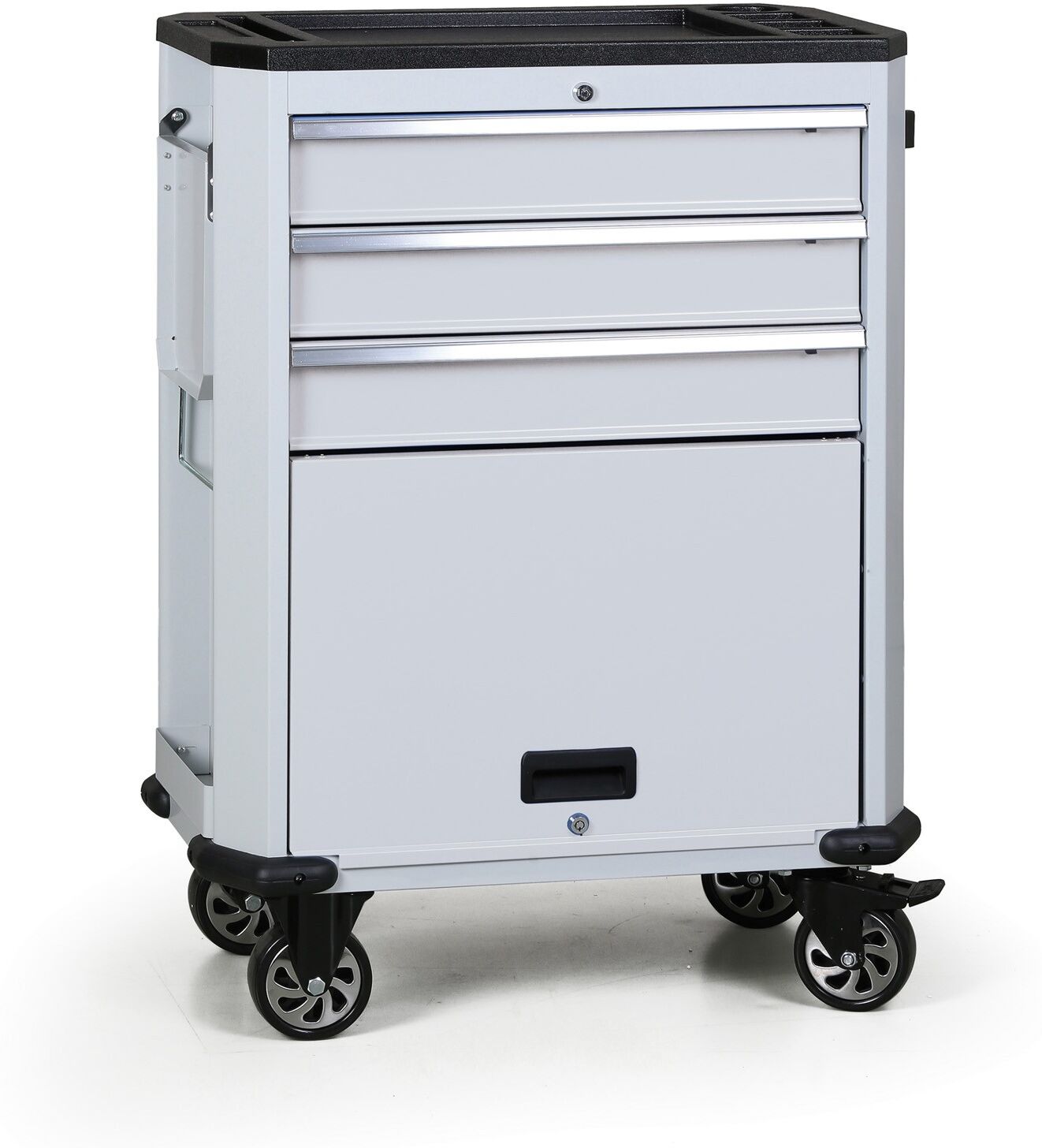 B2B Partner Werkzeugwagen G2, 4 Schubladen, grau