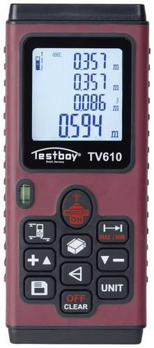 Testboy TV 610 Laser-Entfernungsmesser 60m