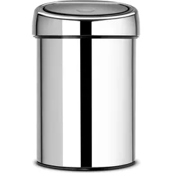 Touch Bin Mülleimer 3 l rostfreier Stahl