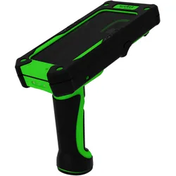 Socket XTREMESCANGRIP XG940 UNIVERSELLER BARCODE-LESER FÜR IPHONE 14/13/12 (1D-Barcodes, 2D-Barcodes), Barcode Scanner, Grün, Schwarz
