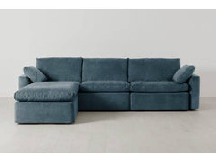 Model 13 4-Sitzer-Sofa mit Chaiselongue links, Hydro