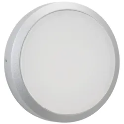 Albert LED Wand-/Deckenleuchte Typ Nr. 6420, 1x LED 24W, 2400lm, 3000K, silber ALB-696420