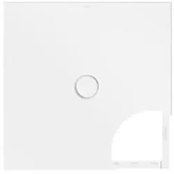 Bette BetteFloor Duschfläche 8751-009T1 90x80cm, Mini-Wannenträger, ägäis