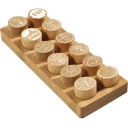 COLOP WOODIES Stempel-Set "Lehrer-Motiv" retail