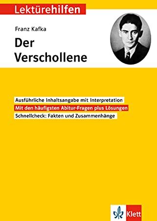 Klett Lektürehilfen Franz Kafka, Der Verschollene: Interpretationshilfe für Oberstufe und Abitur - Preis vom 17.10.2026 19:25:27 h