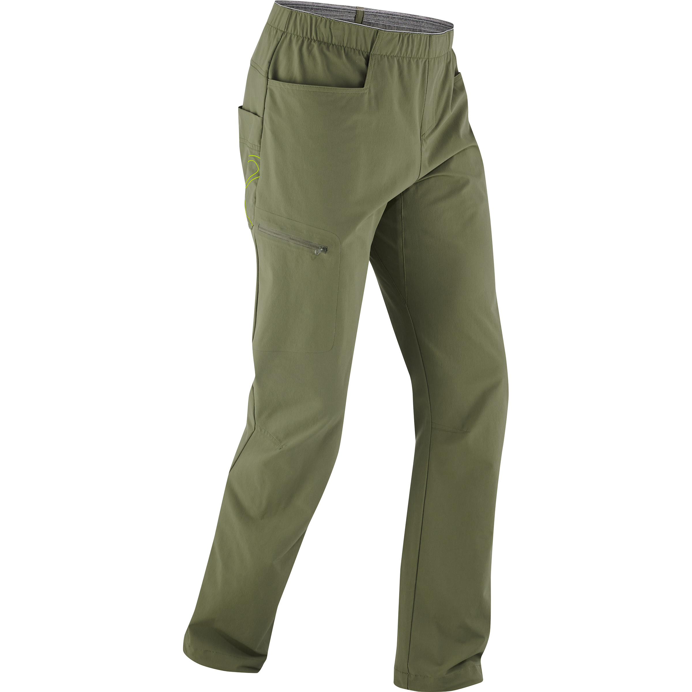 Edelrid Radar Hose Herren Kletterhose oliv Größe M Bouldern | Sportklettern Wasserabweisend Wasserabweisend