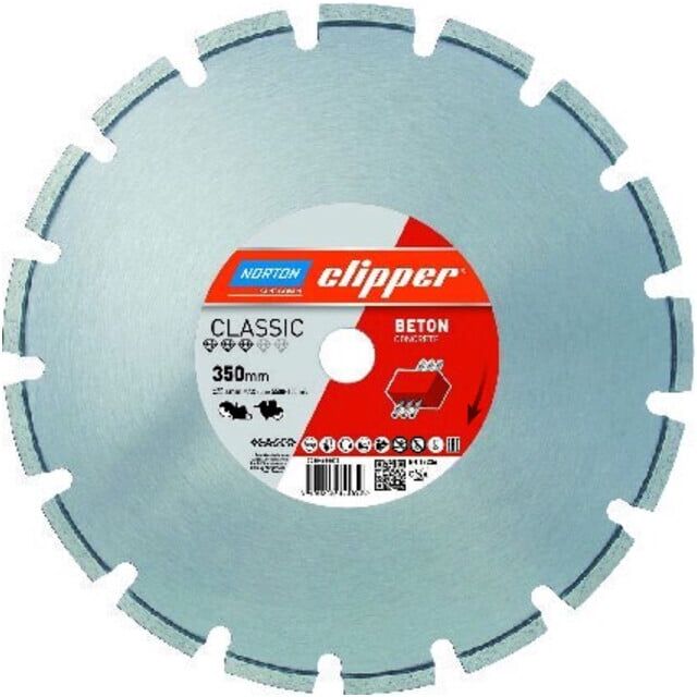 CLIPPER Disque diamanté de découpe CLA Béton 350x20,0 mm ; Saint-Gobain (70184626871)