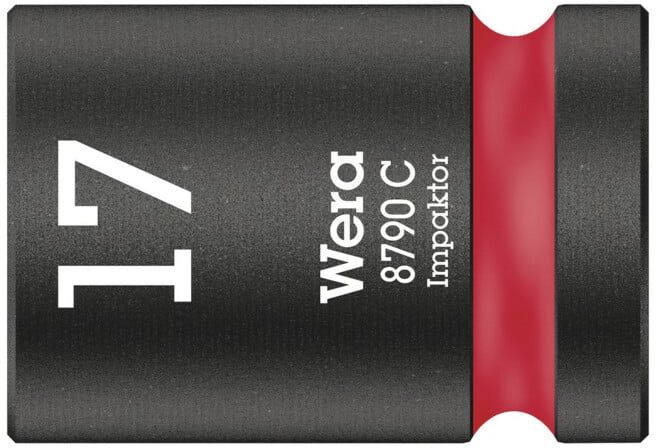 Douille Wera 8790 C percuteur 1/2 pouce, 17 x 38 mm (05004574001)