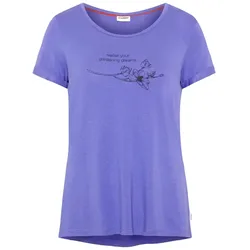 Gardena Damen T-Shirt mit floralem Print lockere Passform Rundhals Gr. XL