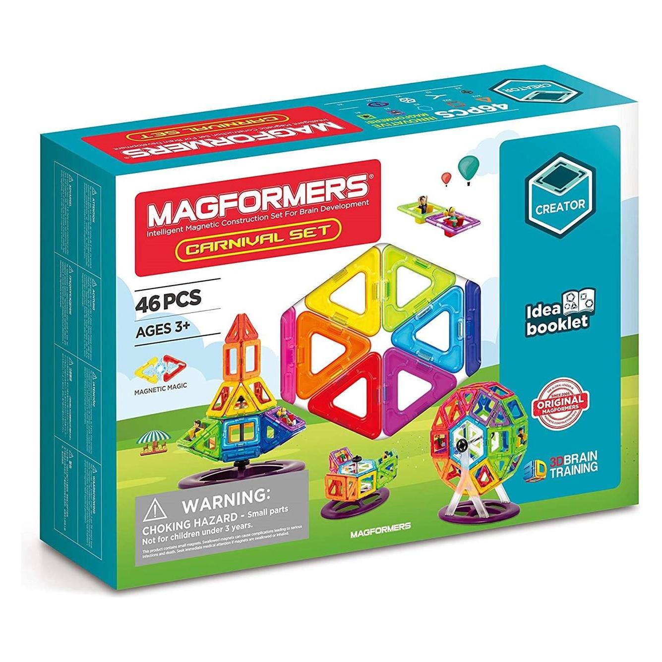 Magformers Magnetic set "Carousels", 46 pcs. (005-30747)