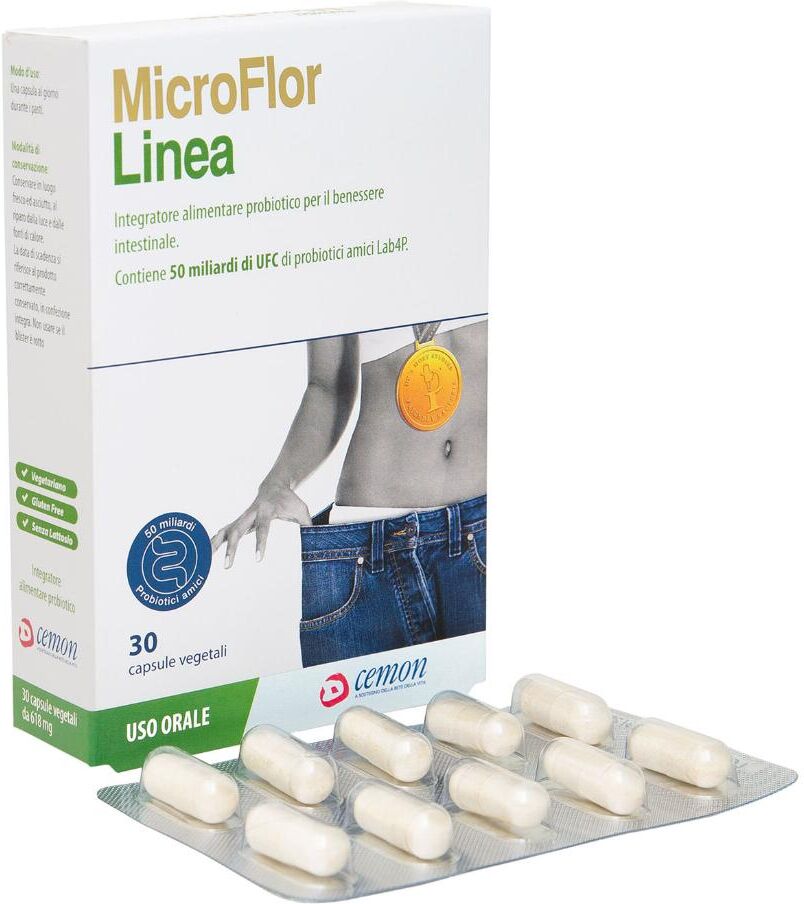 CEMON Srl MicroFlor Linea, 30 Capsule